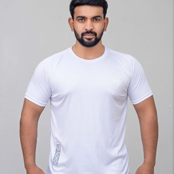 Classic White Sports T-Shirt