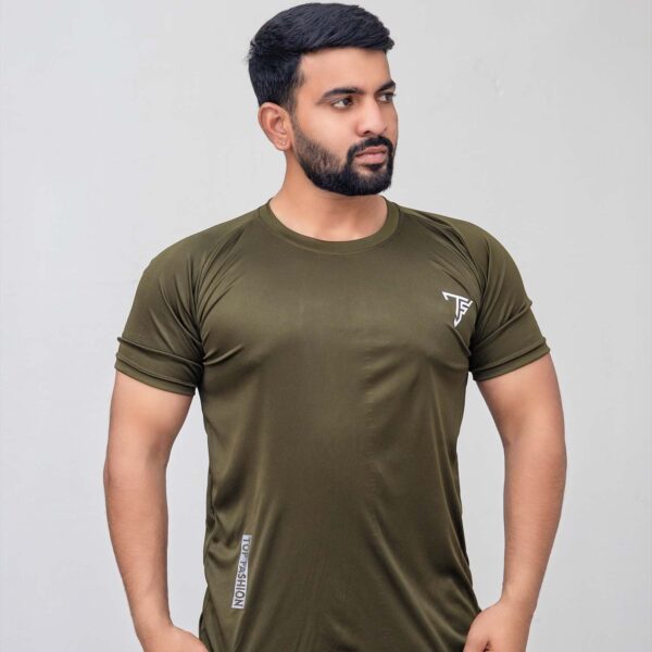 Premium Olive Green T-Shirt