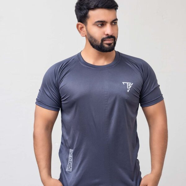 Charcoal Grey Sports T-Shirt