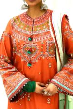 ZARASHAHJHAN Embroidered Lawn Suit – Summer 2025 - Image 2