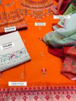 ZARASHAHJHAN Embroidered Lawn Suit – Summer 2025 - Image 4