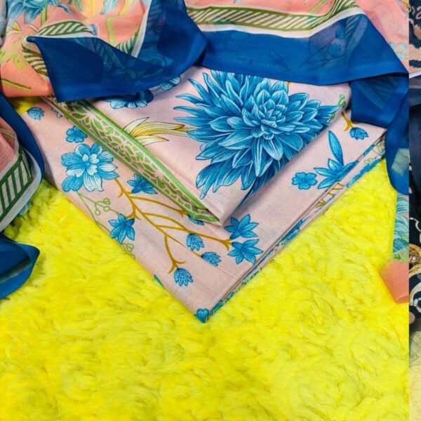 3PC Printed Lawn Suit