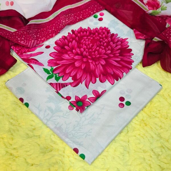3PC Printed Lawn Suit