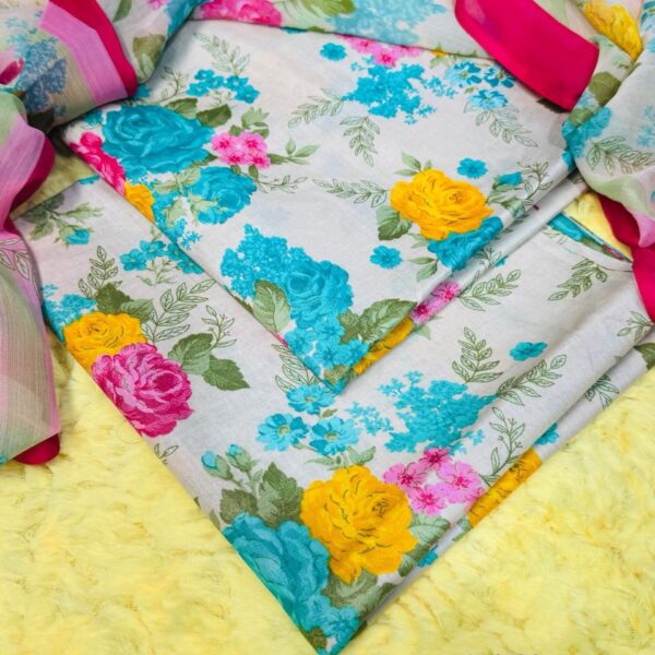 3PC Printed Lawn Suit