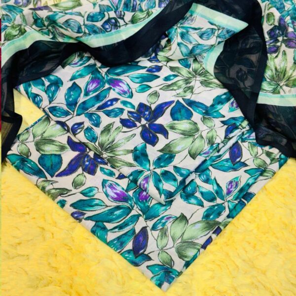 3PC Printed Lawn Suit