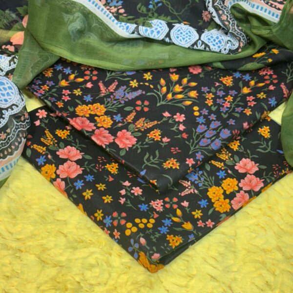 3PC Printed Lawn Suit