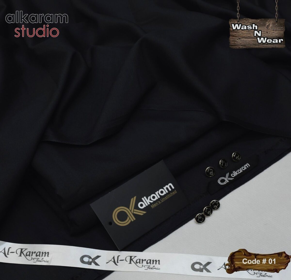 Black Wash & Wear Suit – Gents Summer Edition - Image 2