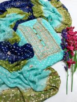 Chunri Dupatta Suit – Bember Chiffon - Image 2