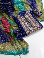 Chunri Dupatta Suit – Bember Chiffon - Image 6