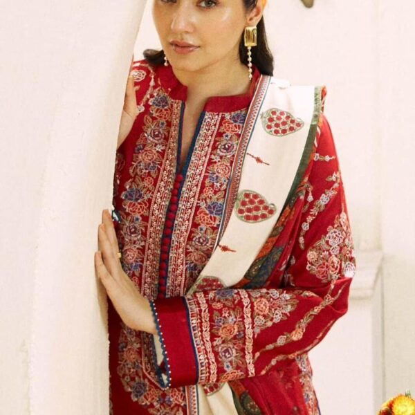 Embroidered Lawn 3PC