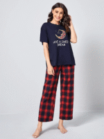 Comfortable Night Suit – Soft Cotton Sleepwear for Summer - Image 3