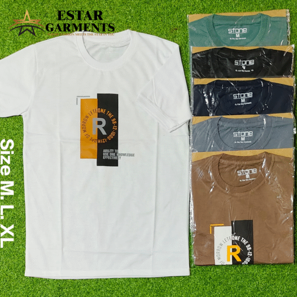 Lightweight Printed T-Shirt for Men