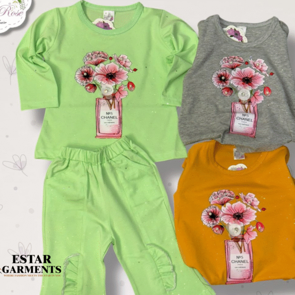Glitter Baby Girl Suit