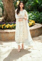 Qalamkar Luxury Lawn – 3PC Embroidered - Image 3