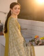 Qalamkar 3PC Lawn Suit – RM Embroidered - Image 2