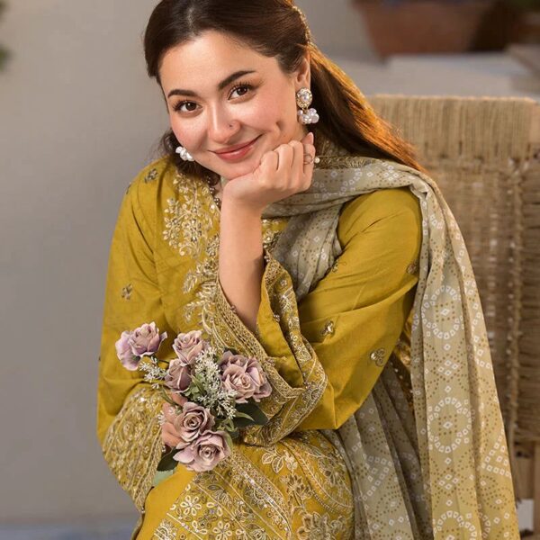 Qalamkar 3PC Lawn Suit