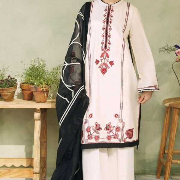 Zara Shahjhan 3PC Summer Suit