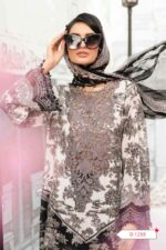 Maria B Dress – Unstitched Lawn Suit - Image 2